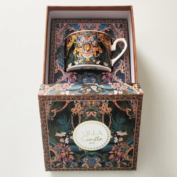 Rare! Camilla Fearless Felis Tea Cup And Saucer Set b24 - Picture 3 of 11